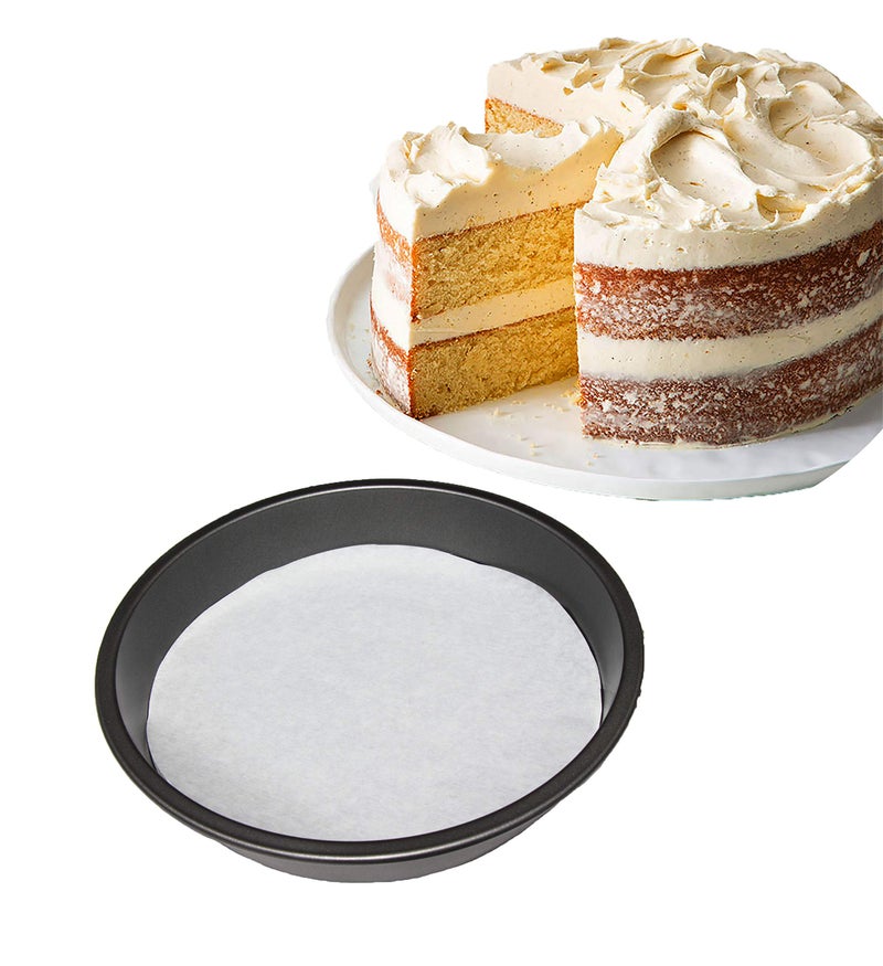 Regency Wraps Parchment Paper Circles For Round Cake Pans, Greaseproof Liners for Non-Stick Baking, 8" (Pack of 24), White - Image 2